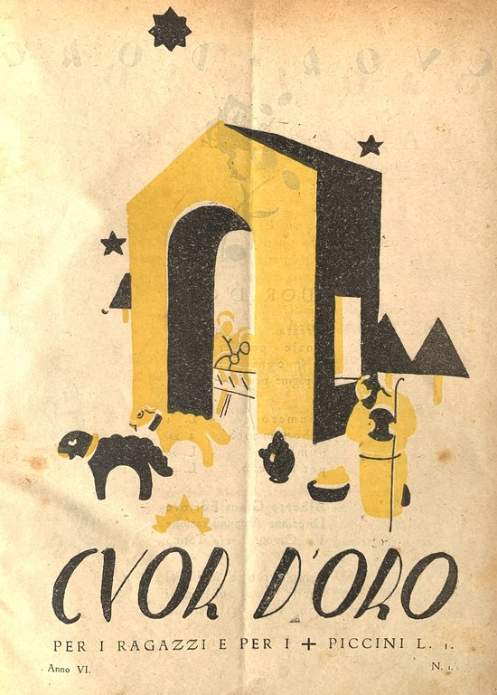 CUOR D'ORO rivista per ragazzi Annata completa 1927 rilegata | Immagine Gallery 2