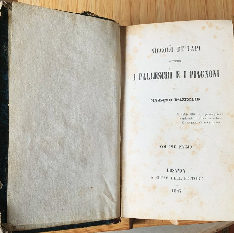 d'Azeglio, Massimo (Tapparelli marchese d'Azeglio, Massimo)