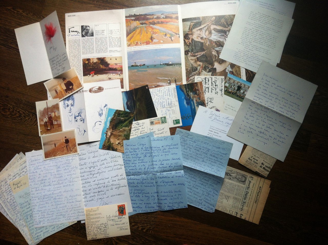 Dario Treves Archivio storico degli artisti Italia 1974 - E12922