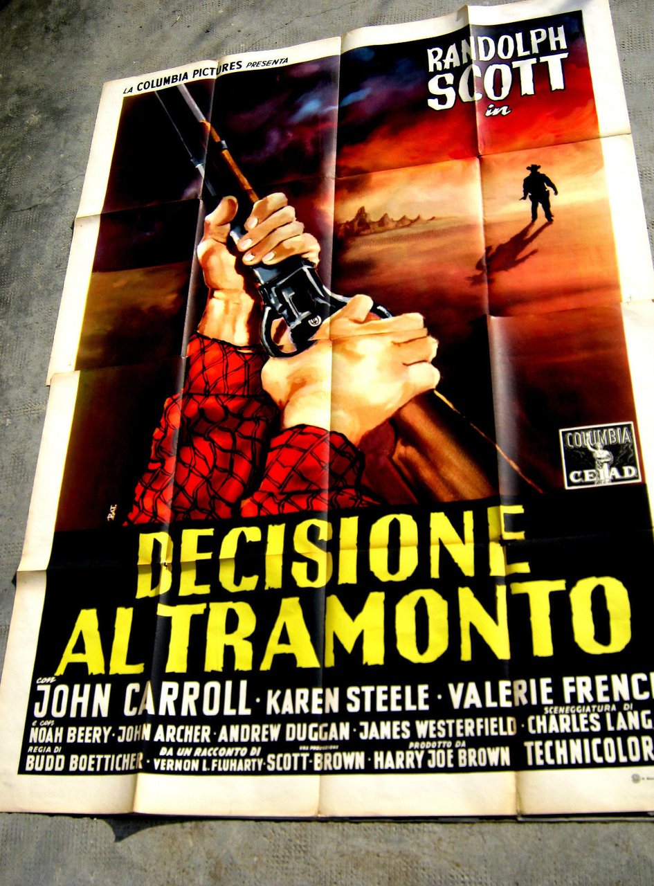 Decisione al tramonto Budd Boetticher Columbia