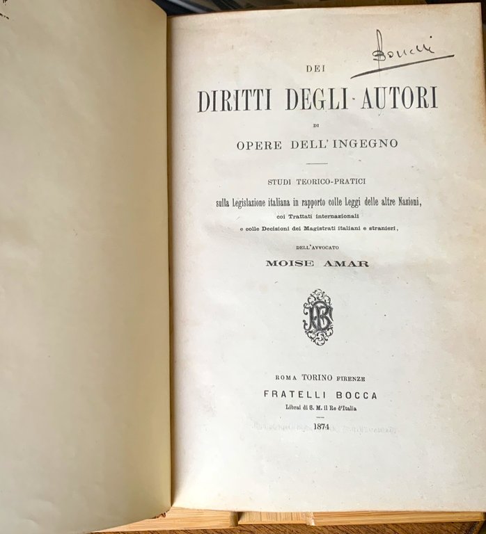 Dei diritti degli autori di opere dell'ingegno