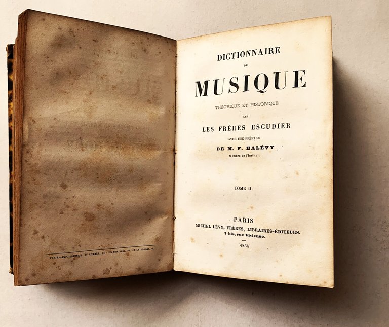 Dictionnaire de Musique théorique et Historique (Tome I. - Tome … | Immagine Gallery 2
