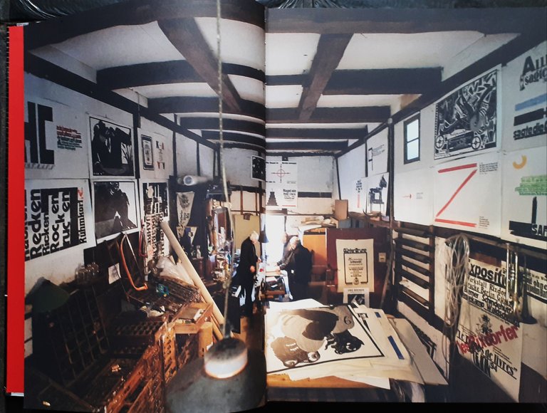 Die Druck Werkstatt der Dichter "Rixdorfer Wort-und Bilderboegen Berlin 2013