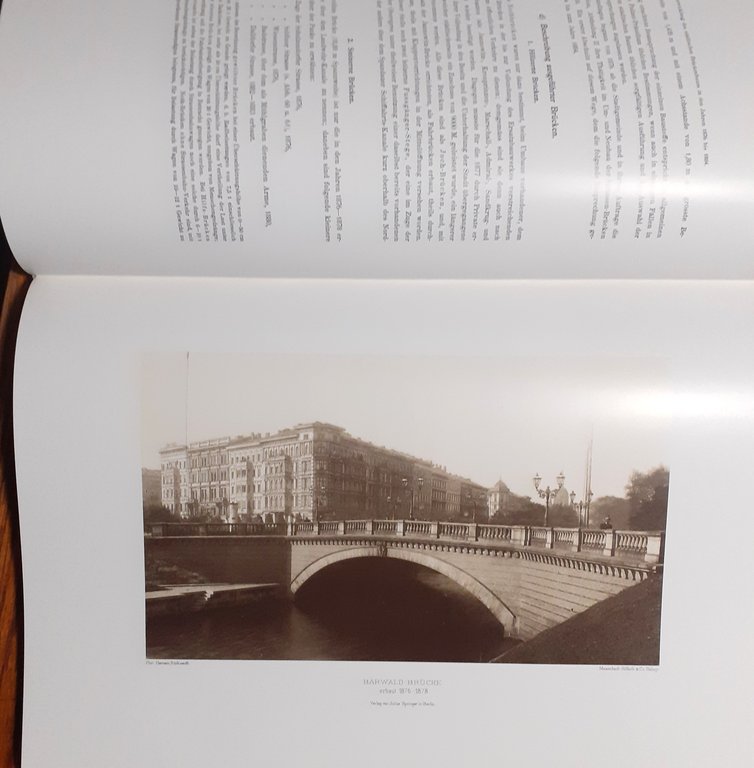 Die Strassen-Brücken der Stadt Berlin - reprint del 1986