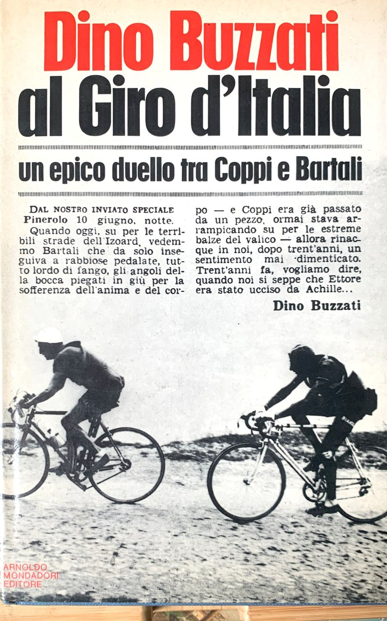 Dino Buzzati al Giro d'Italia