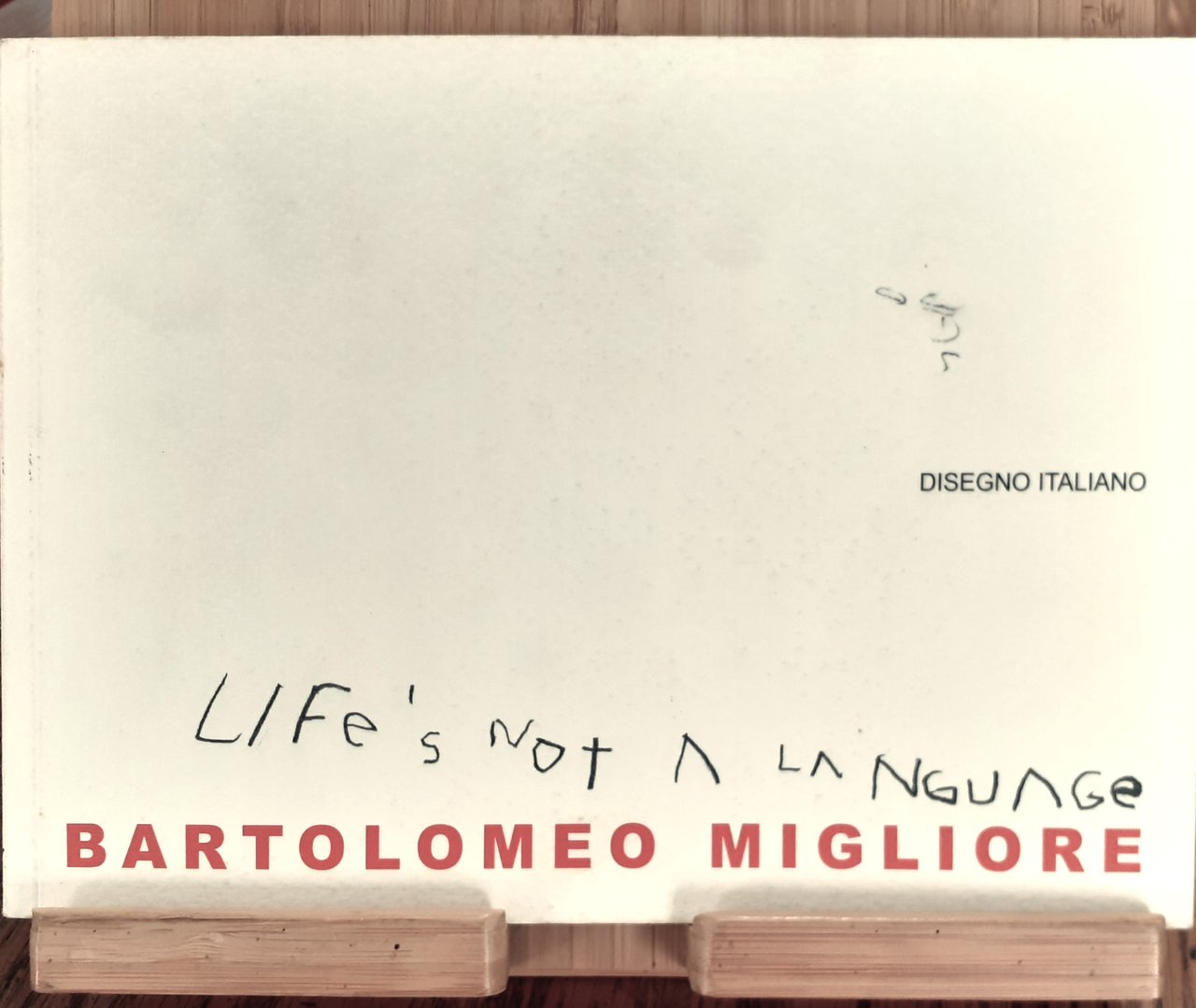Disegno italiano. Life's not a language. Bartolomeo Migliore. 15 maggio …