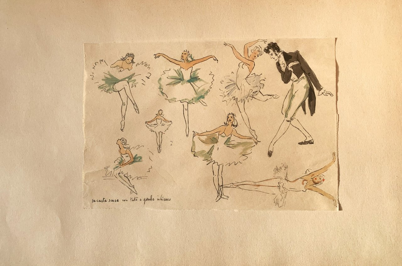 Disegno originale anni '50