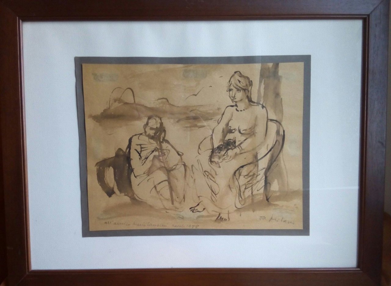Disegno originale di Giulio Da Milano 1977