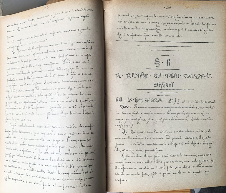 Dissertazioni di Teologia Morale. De Poenitentia