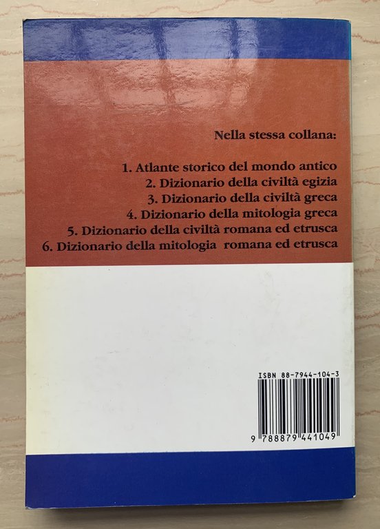 Dizionario della MITOLOGIA ROMANA ed ETRUSCA. Tra mitologia, storia e …