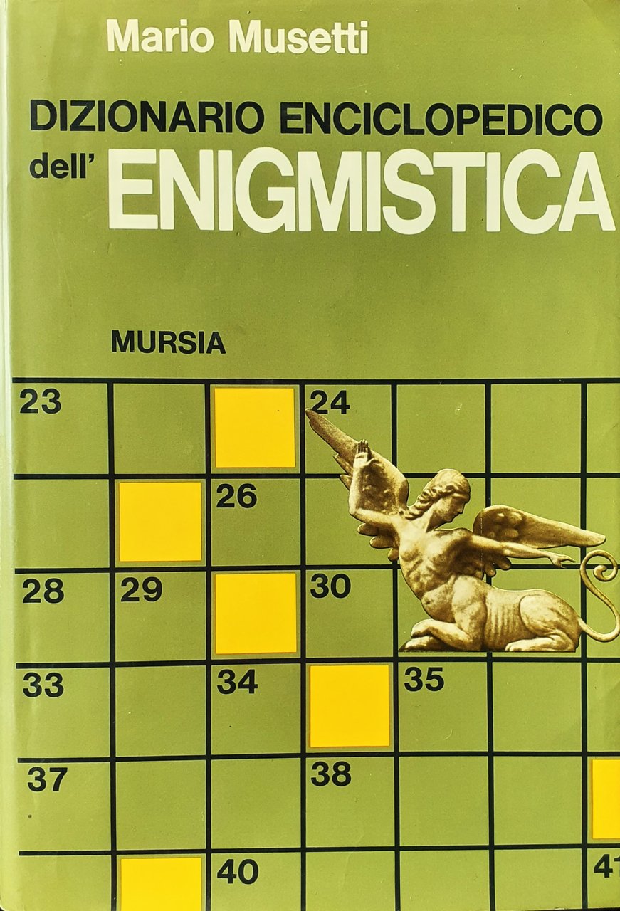 Dizionario enciclopedico dell'enigmistica Mursia 1970 | Immagine principale