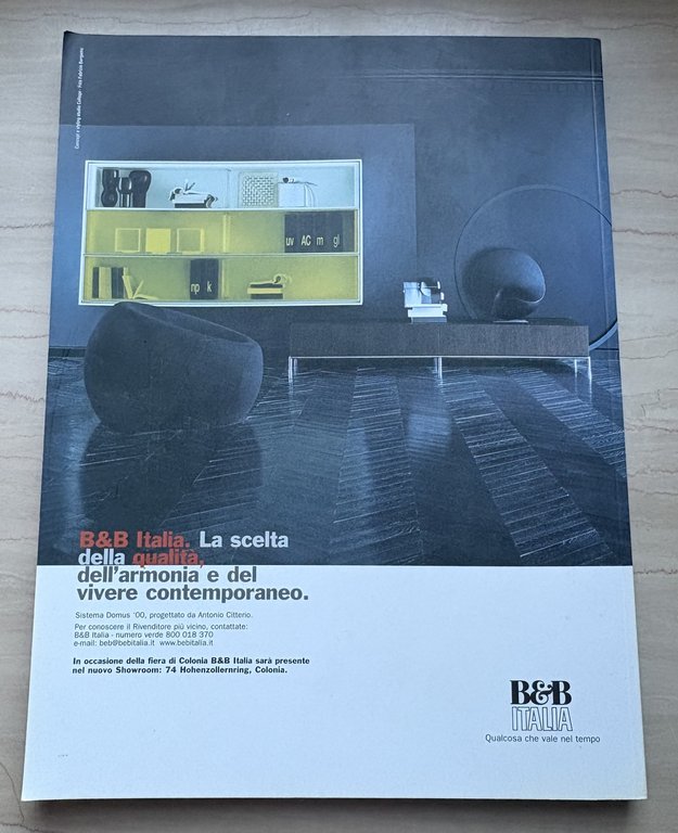 domus 844 Gennaio/ January 2002 Architettura/Design/Arte/Comunicazione Architecture/Design/Art/Communication