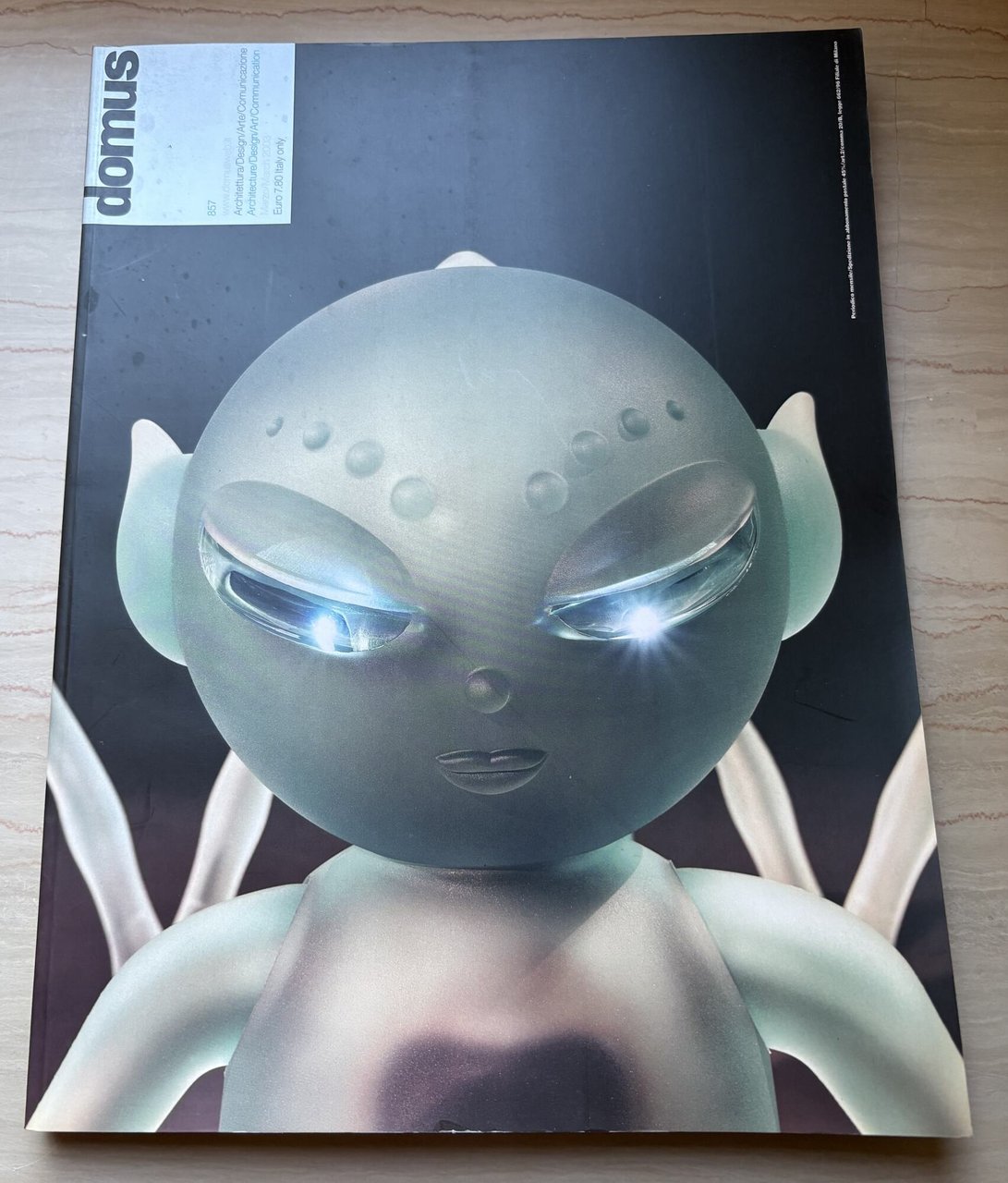 domus 857 Architettura/Design/Arte/Comunicazione / Architecture/Design/Art/Communication Marzo/March 2003 | Immagine principale