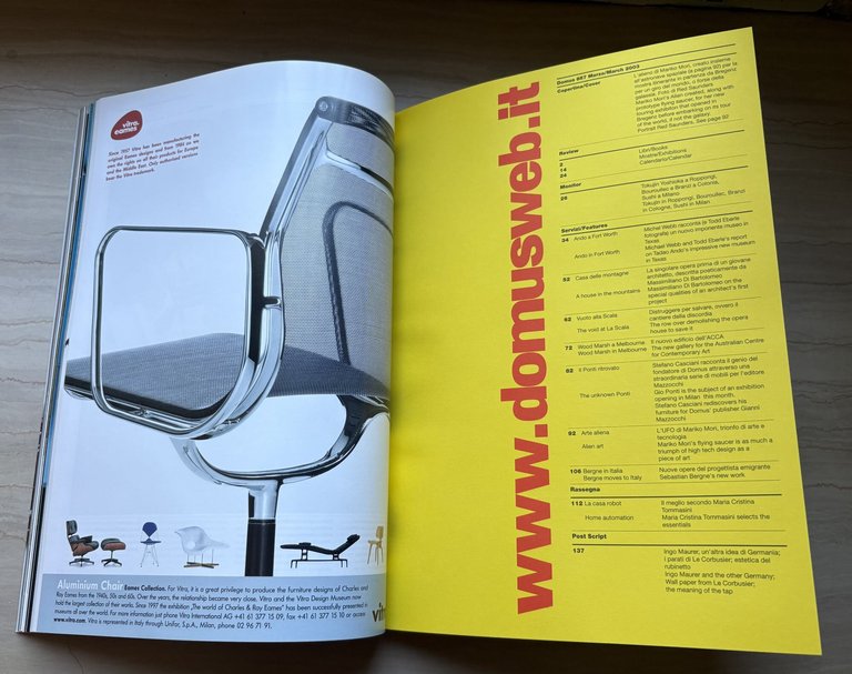 domus 857 Architettura/Design/Arte/Comunicazione / Architecture/Design/Art/Communication Marzo/March 2003 | Immagine Gallery 2