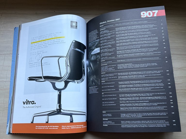 domus 907. Contemporary Architecture Interiors Design Arts Ottobre_October 2007