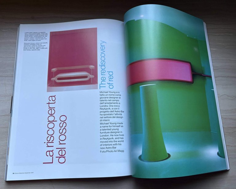 domus. Architettura/Design/Arte/Comunicazione / Architecture/Design/Art/Communication Settembre / September 2000 N. 829