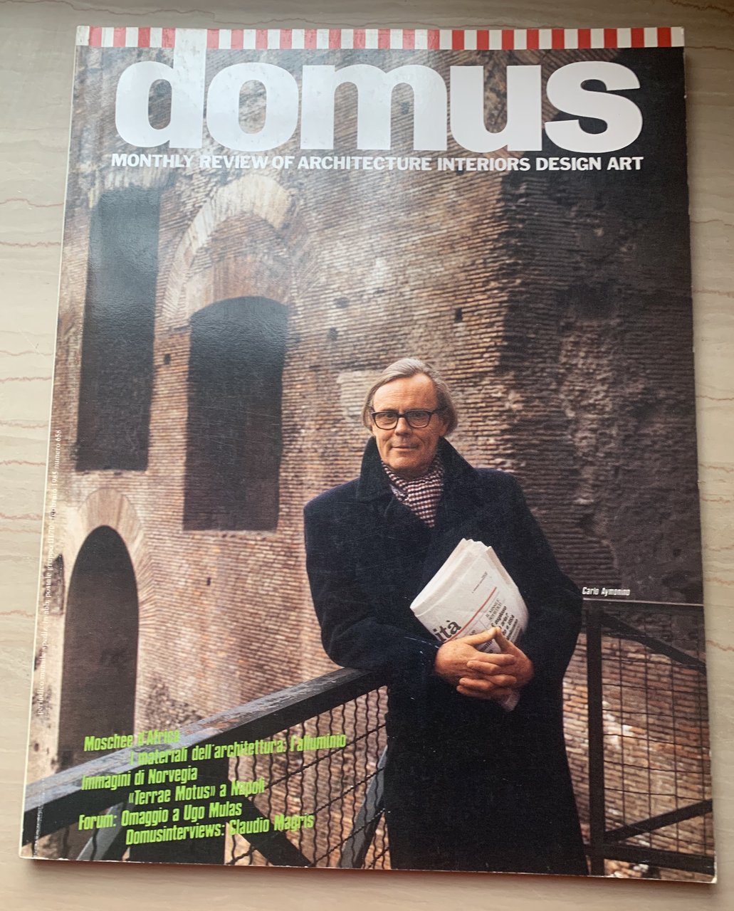 domus. Monthly Review of Architecture Interiors Design Art febbraio 1985 …