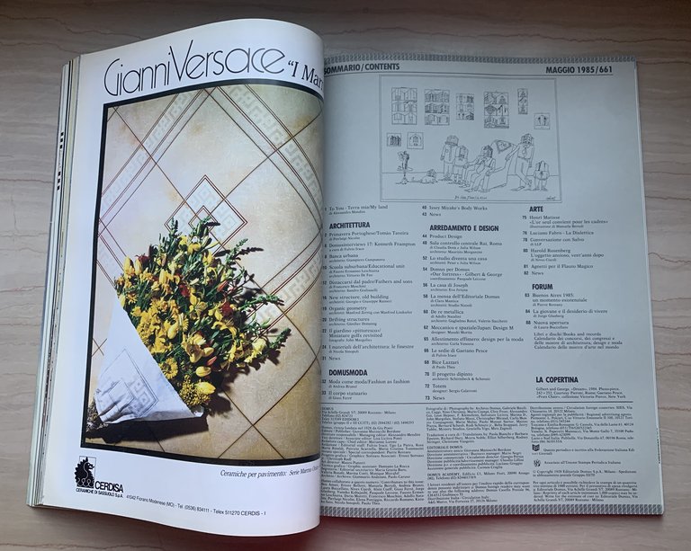 domus. Monthly Review of Architecture Interiors Fashion Design Art maggio …