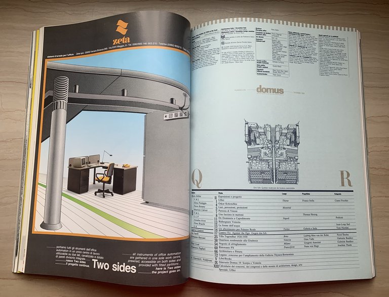 domus. Monthly Review of Architecture Interiors Design Art dicembre 1986 … | Immagine Gallery 2