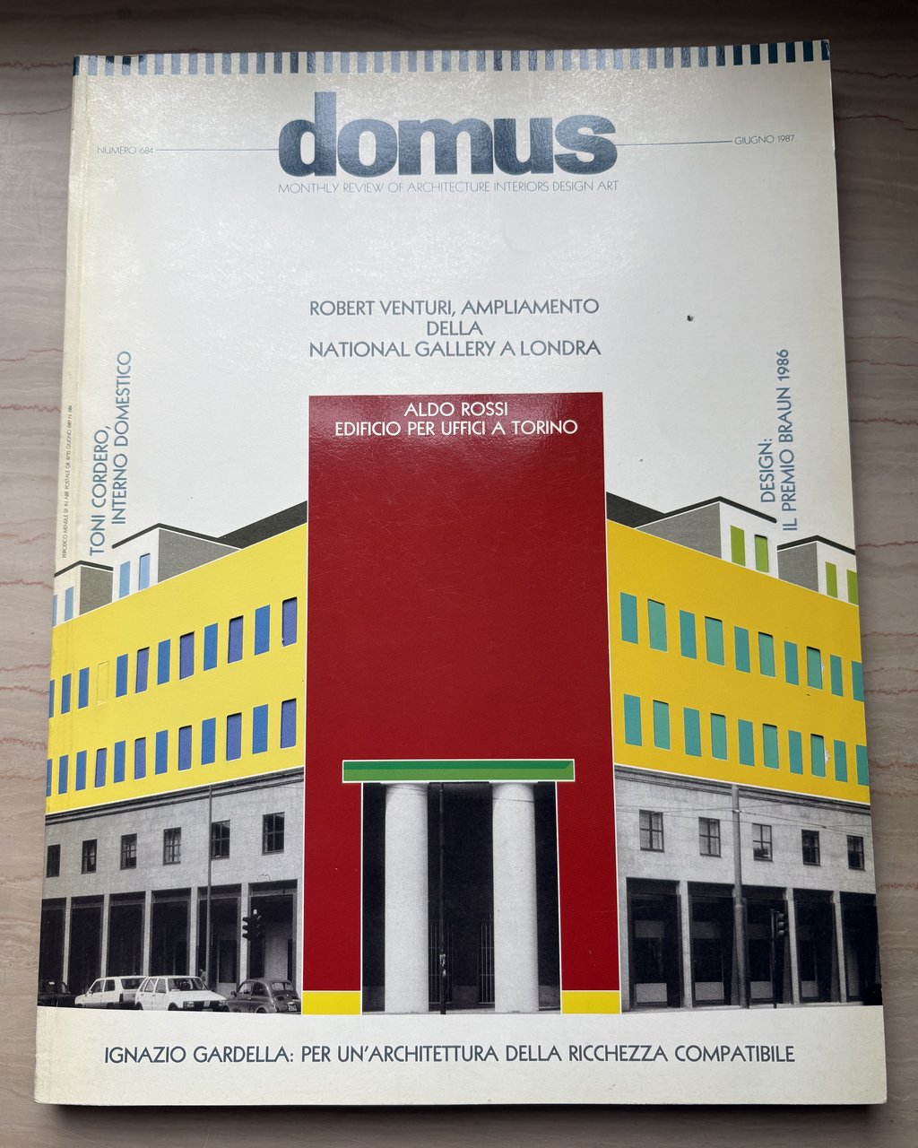 domus. Monthly Review of Architecture Interiors Design Art giugno 1987 … | Immagine principale