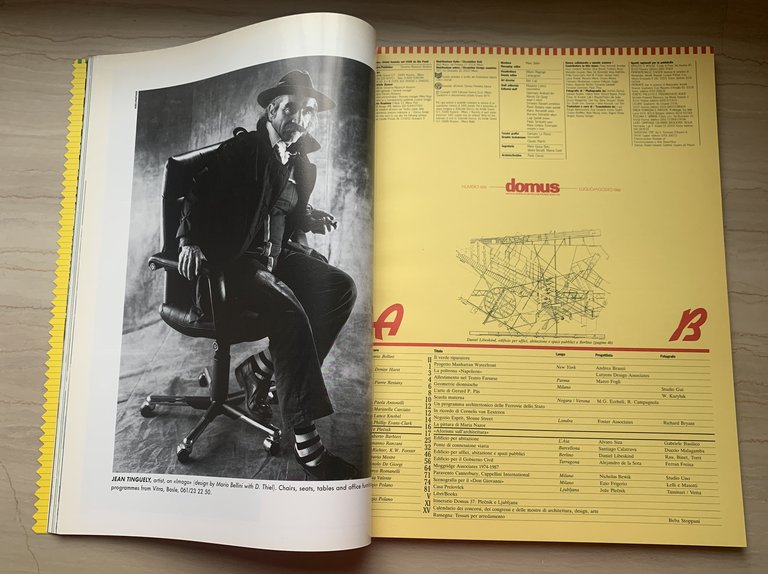 domus. Monthly Review of Architecture Interiors Design Art luglio/agosto 1988 …