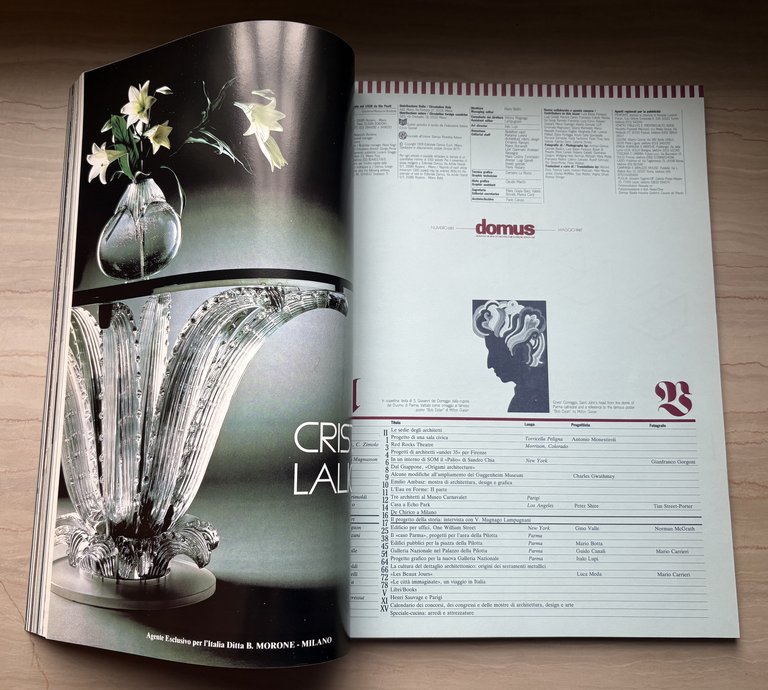 domus. Monthly Review of Architecture Interiors Design Art maggio 1987 …