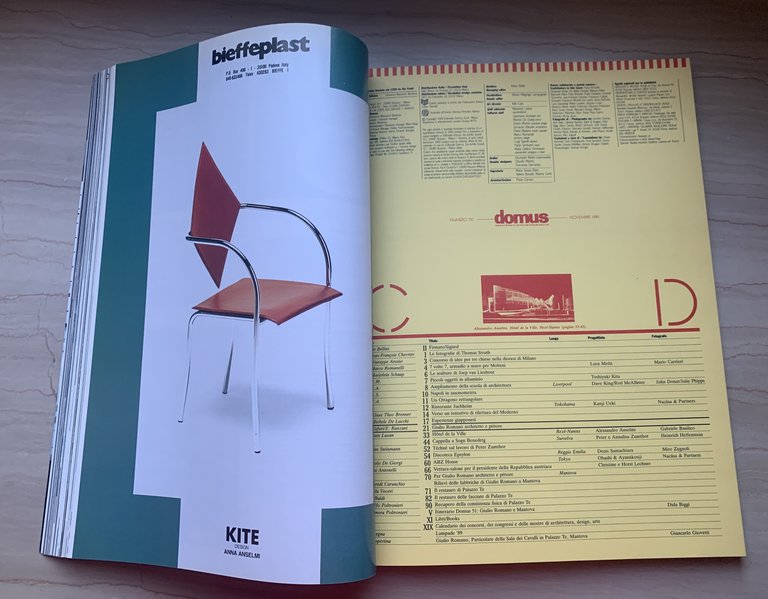 domus. Monthly Review of Architecture Interiors Design Art novembre 1989 … | Immagine Gallery 2