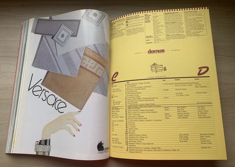 domus. Monthly Review of Architecture Interiors Design Art settembre 1988 …