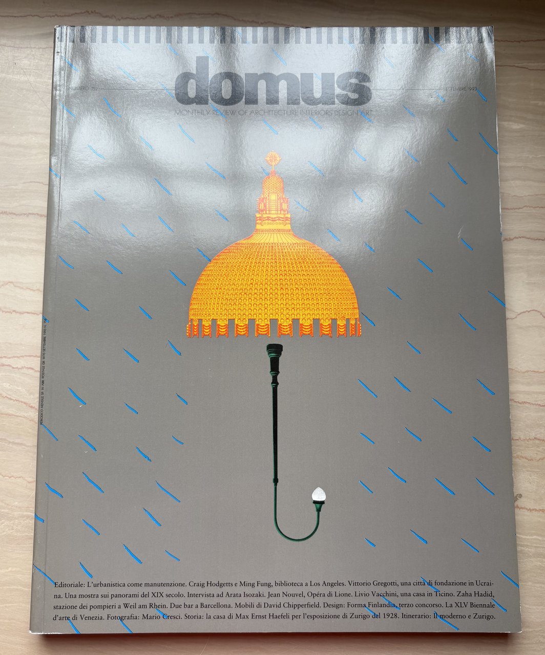 domus. Monthly Review of Architecture Interiors Design Art settembre 1993 … | Immagine principale
