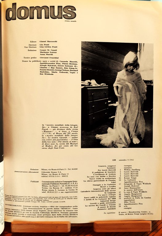 Domus N^ 430 settembre 1965