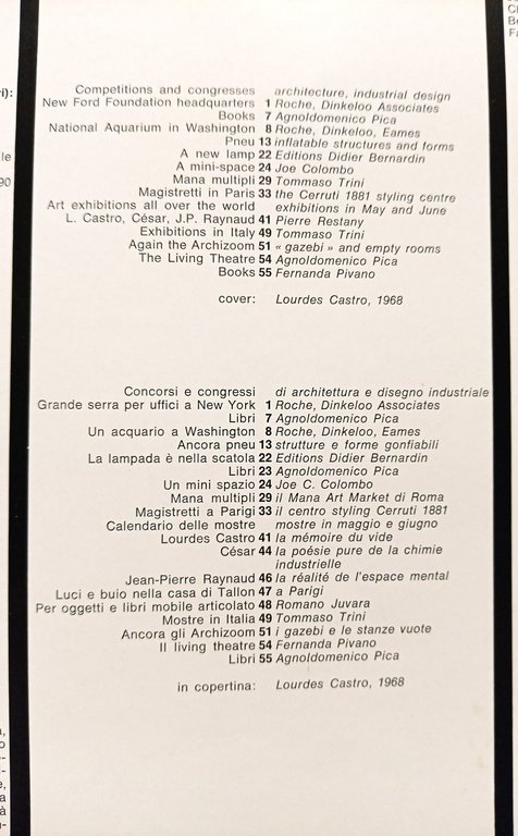 domus n^462 maggio 1968