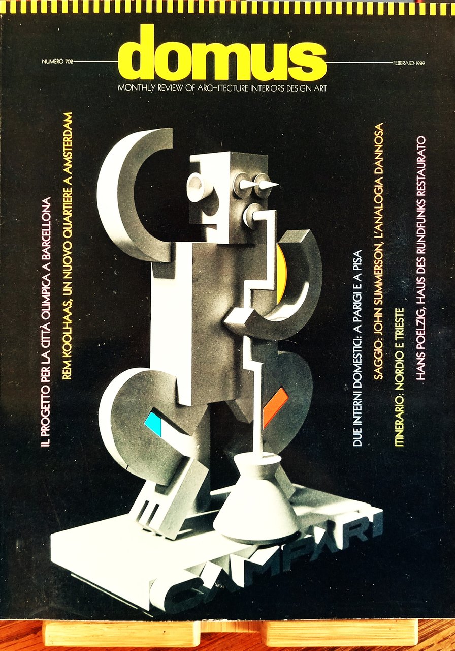 Domus numero 702 febbraio 1989