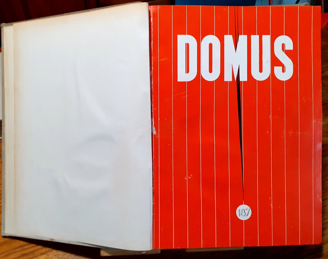 DOMUS rivista di Architettura e design secondo semestre 1943 rilegato