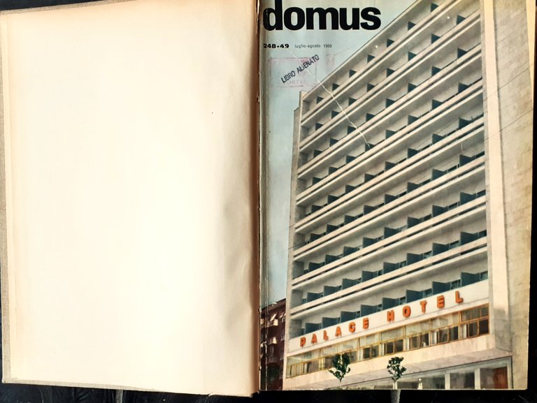DOMUS rivista di Architettura e design secondo semestre 1950 rilegato | Immagine Gallery 2