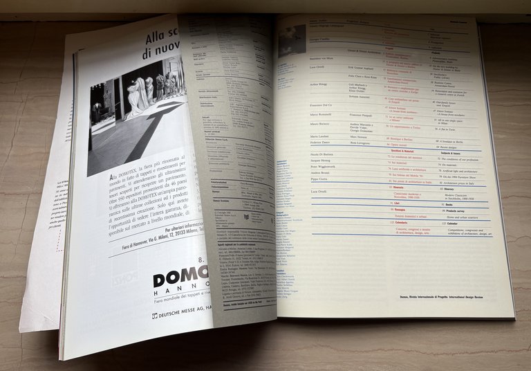 domus. Rivista Internazionale di Progetto / International Design Review Novembre …