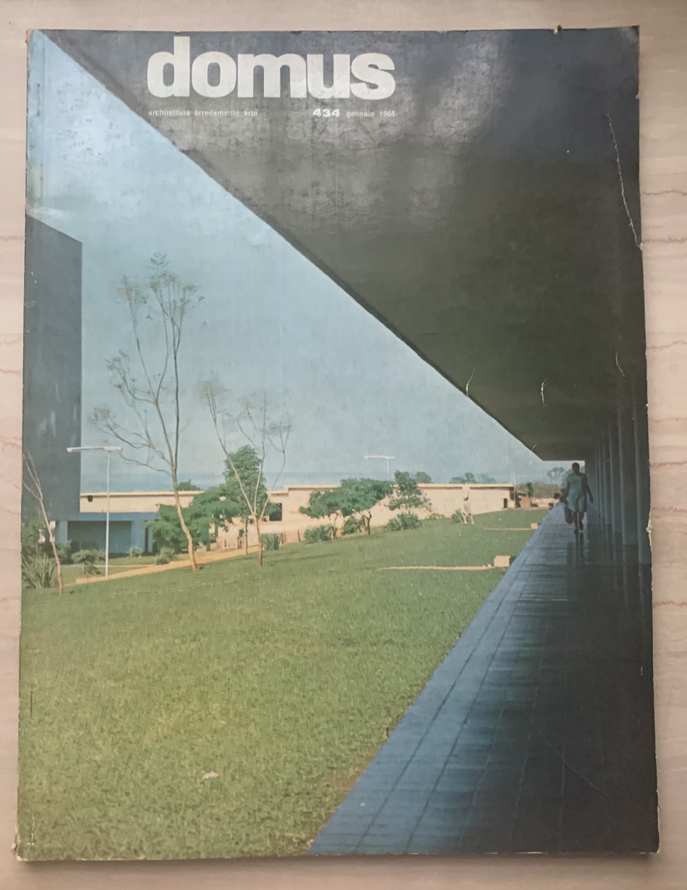 domus rivista mensile architettura arredamento arte 434 gennaio 1/1966 | Immagine principale