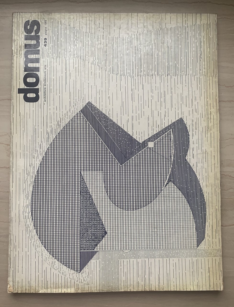 domus rivista mensile architettura arredamento arte 439 giugno 6/1966