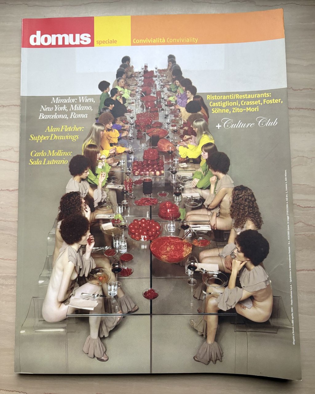 domus speciale. Convivialità Conviviality. Allegato a Domus n. 880 - … | Immagine principale