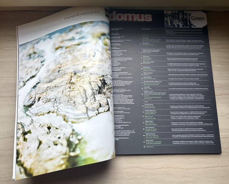 domus Speciale_Special issue GREEN ISSUE. Allegato a_Published with Domus 911 … | Immagine Gallery 2
