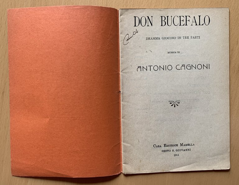 Don Bucefalo. Dramma giocoso in tre parti | Immagine Gallery 2