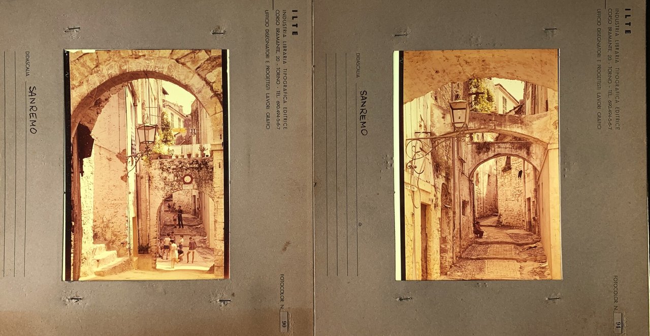 Due grandi diapositive di SANREMO anni 60/70 | Immagine principale