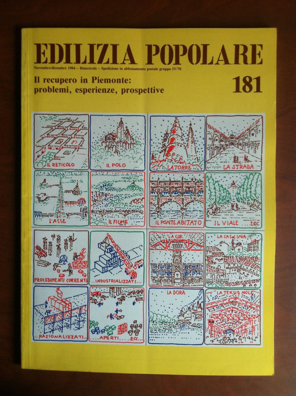 Edilizia Popolare n^ 181 Novembre/Dicembre 1984 - E17582