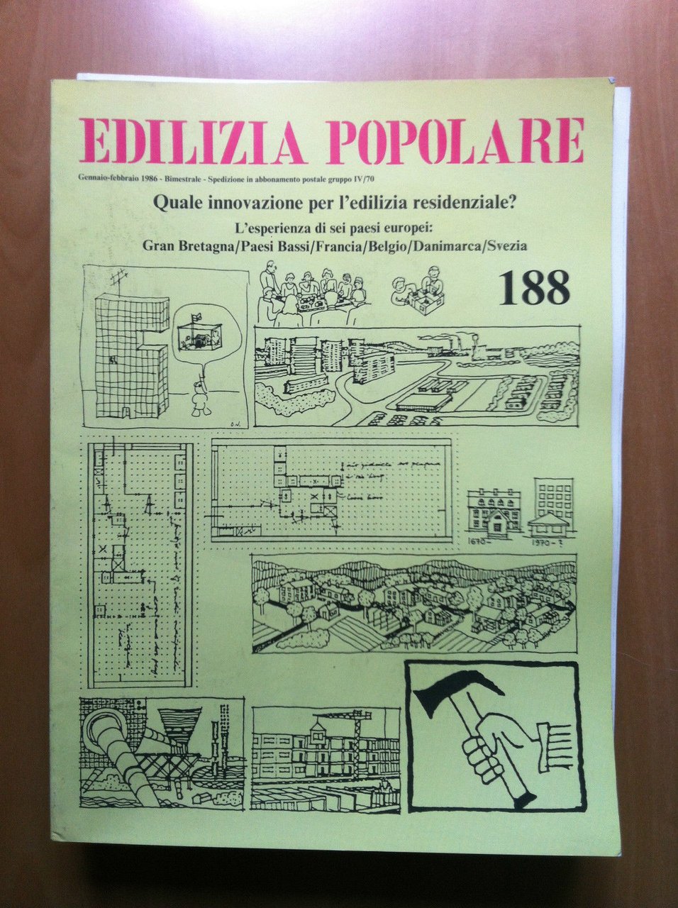 Edilizia Popolare n^ 188 Gennaio/Febbraio 1986 - E17500