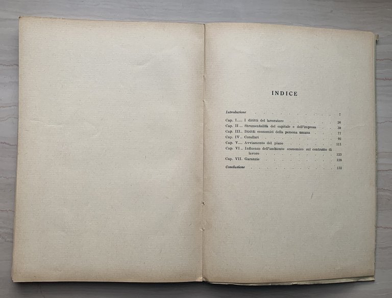 Elementi per un Piano Organico di Economia Sociale