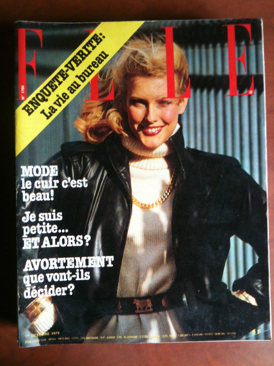 ELLE France n^ 1760 Octobre 1979