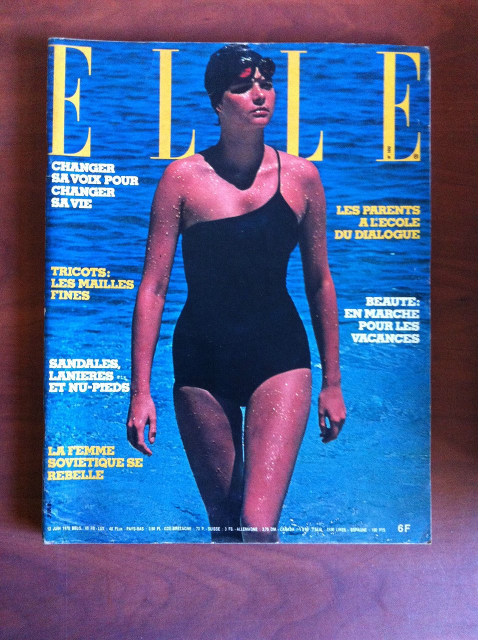 ELLE n^ 1692 Juin 1978 Couverture: Valérie - E9985