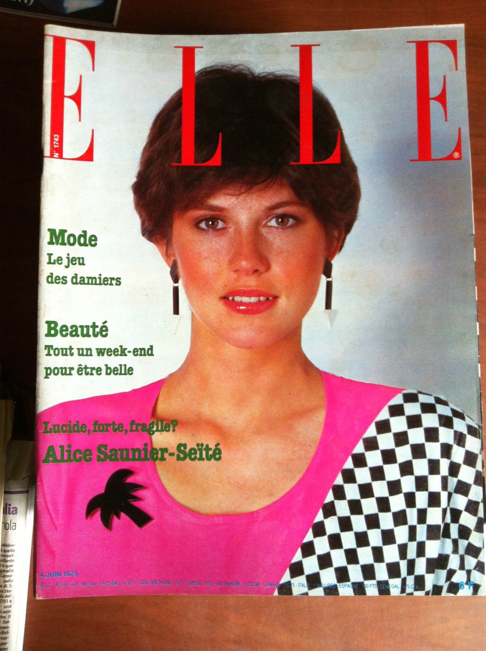 ELLE n^ 1743 Juin 1979 - E7373