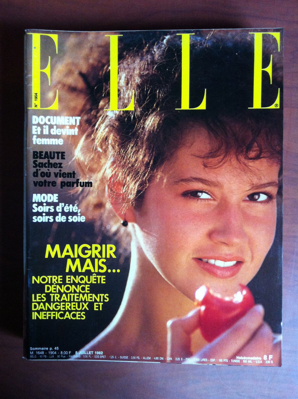 ELLE n^ 1904 Juillet 1982 - E12088