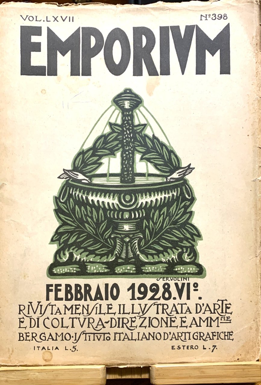 EMPORIUM rivista mensile d'Arte e di coltura N^ 398 del …