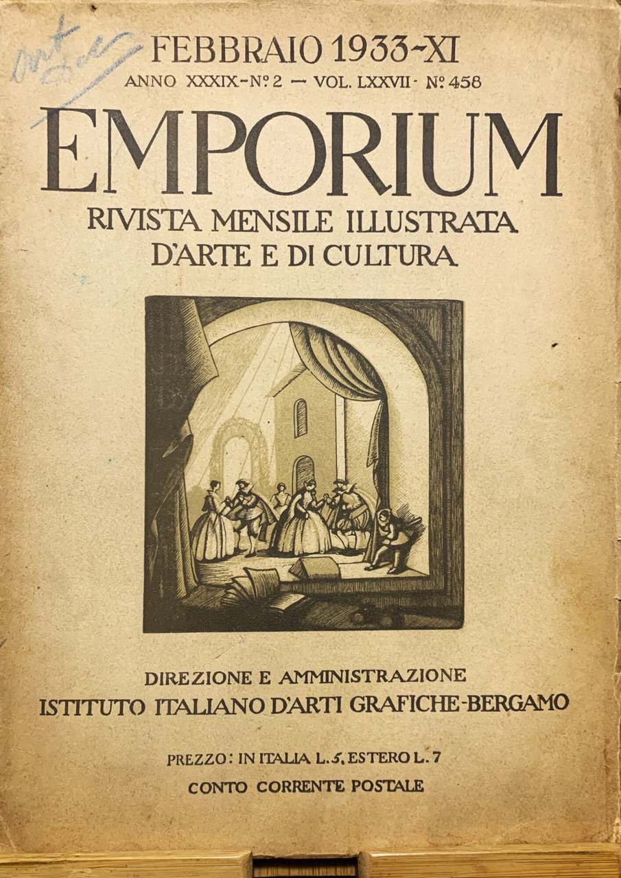 EMPORIUM rivista mensile d'Arte e di coltura N^ 458 del …
